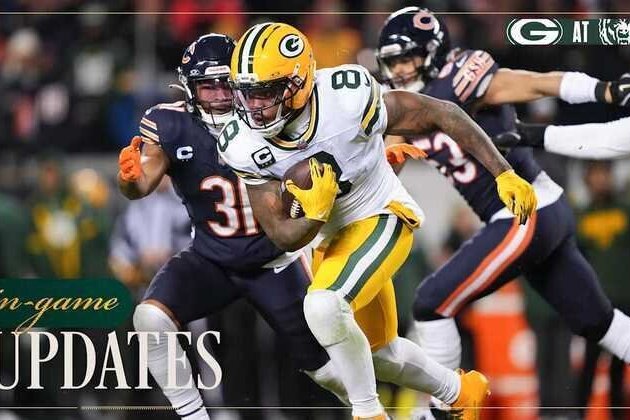 Packers lead Bears 21-6 after three quarters