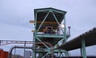 One of four transfer towers that Weba Chute Systems supplied to a copper mine in the DRC