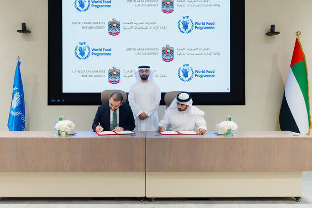 UAE signs cooperation agreement with UN World Food Programme to support humanitarian efforts in Sudan