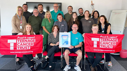 IBMG South East receives "thank you" trowel from charity