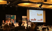  Gold Fields CEO Nick Holland speaking at the AusIMM Global Mining Leaders Conference