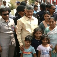 Andhra Pradesh CM Chandrababu Naidu casts vote in MLC elections