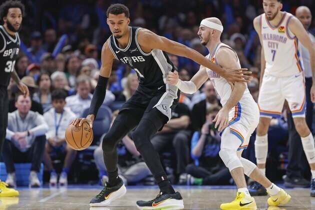 Victor Wembanyama rising ahead of latest Spurs-Thunder tilt