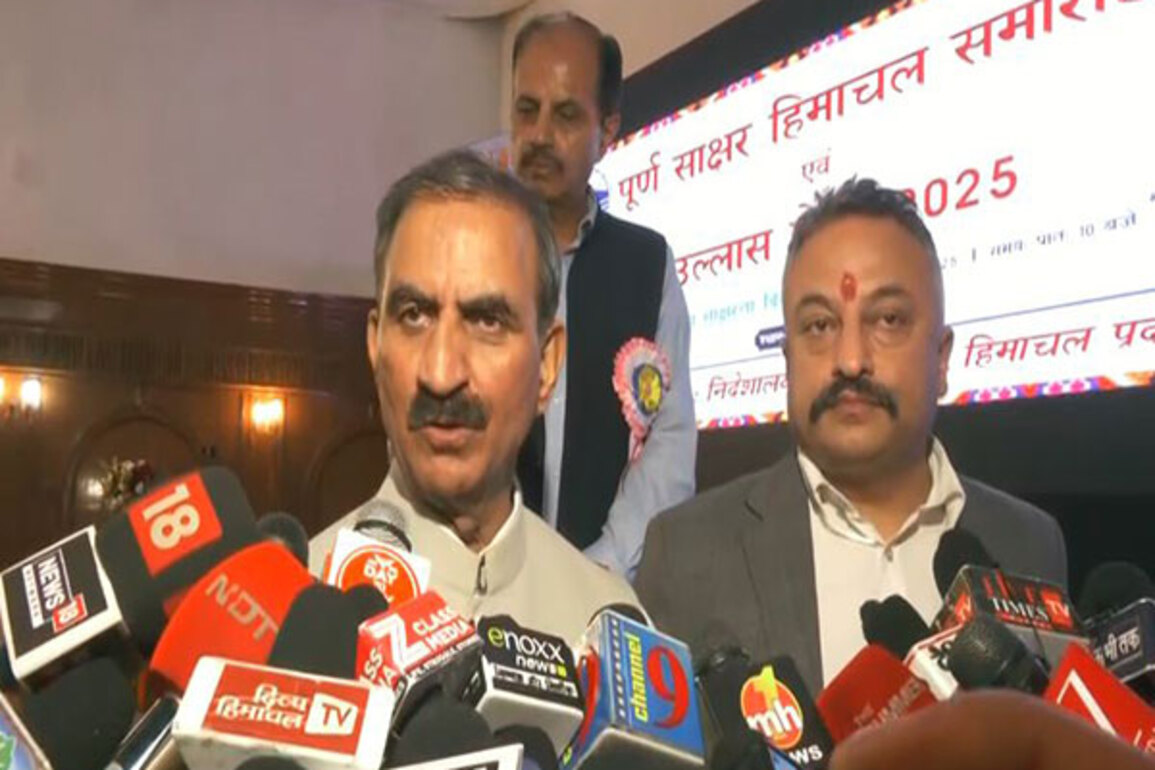 Himachal Pradesh declared fully literate state; CM Sukhu vows education reforms