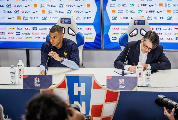 (SP)CROATIA-SPLIT-FOOTBALL-UEFA NATIONS LEAGUE-FRA VS CRO-PRESS CONFERENCE