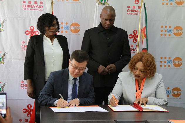 ZIMBABWE-HARARE-CHINA-UNFPA-HEALTH ASSISTANCE-CYCLONE IDAI