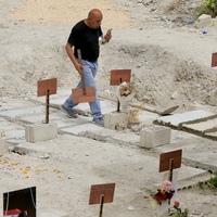 LEBANON-HARET SAIDA-ISRAELI AIRSTRIKE-GRAVE