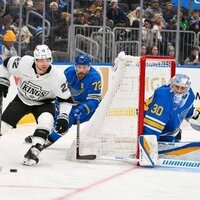 Trevor Moore returns, delivers in shootout as Blues top Kings