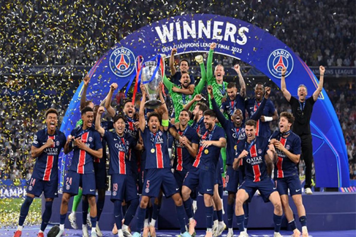 UEFA Champions League: PSG register historic maiden title win, dismantle Inter Milan 5-0