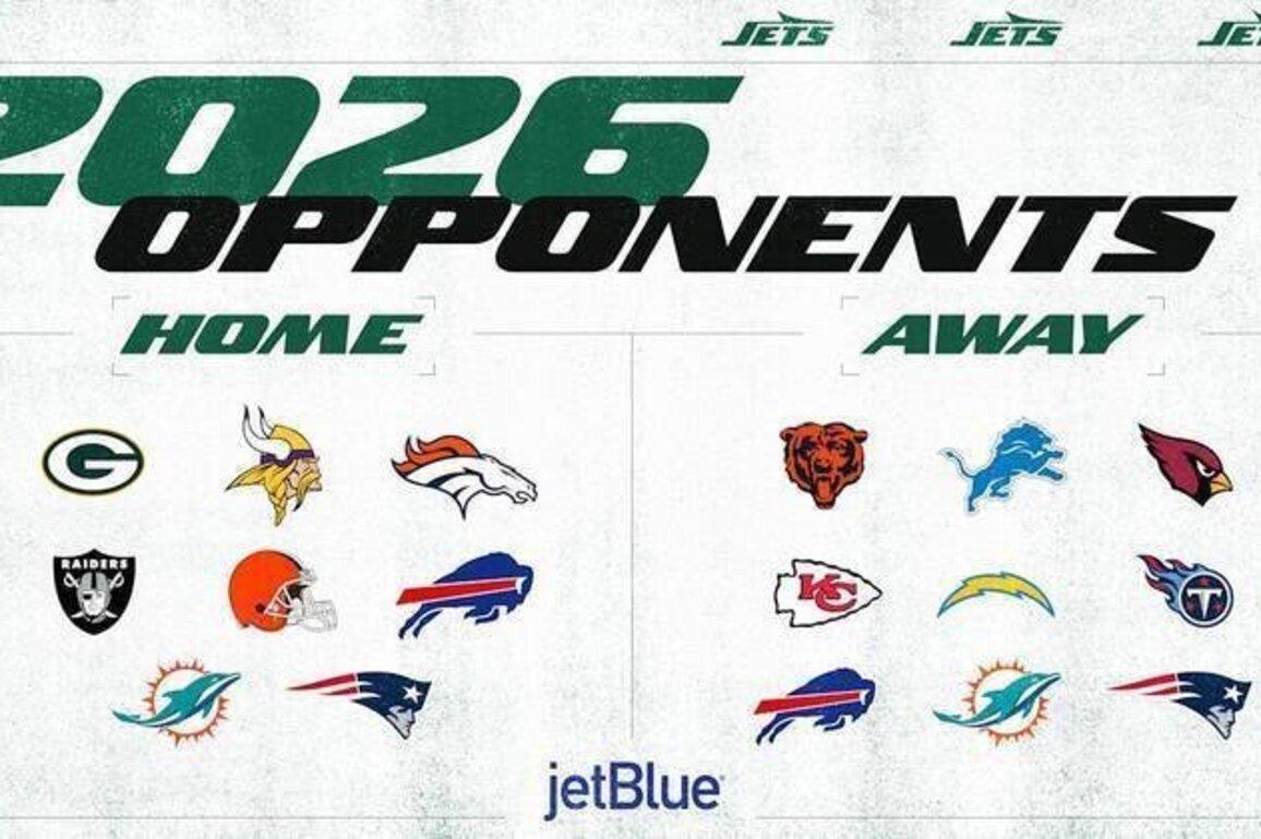 Who Will the Jets Play in the 2026 NFL Season