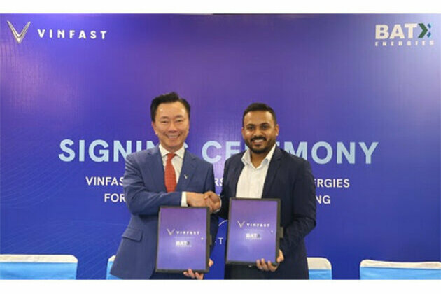 Vinfast India and BatX Energies Signs Landmark Agreement for High Voltage Battery Recycling and Repurposing