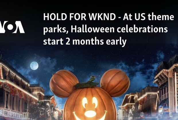 At US theme parks, Halloween celebrations start in summer