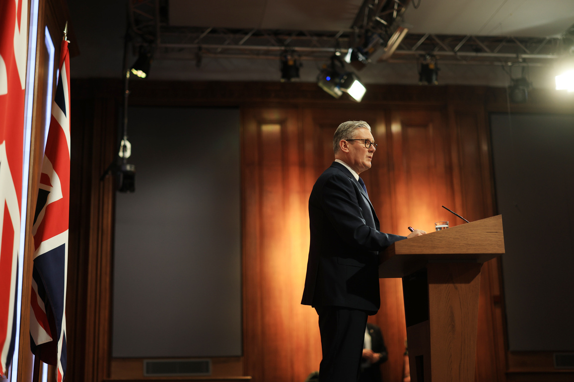 BRITAIN-LONDON-PM-PRESS CONFERENCE-STRAIT OF HORMUZ