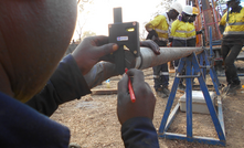  Previous drilling at Napie by the subequently Aurum-acquired Mako 