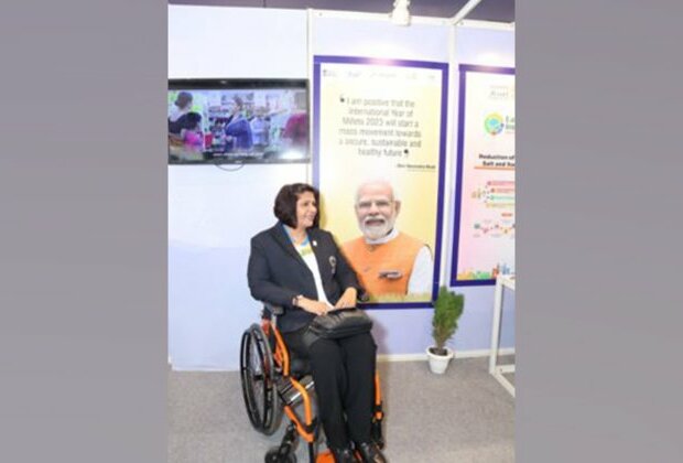 Paralympic athlete Deepa Malik visits 42nd IITF, reiterates PM Modi's dream of achieving TB-free India