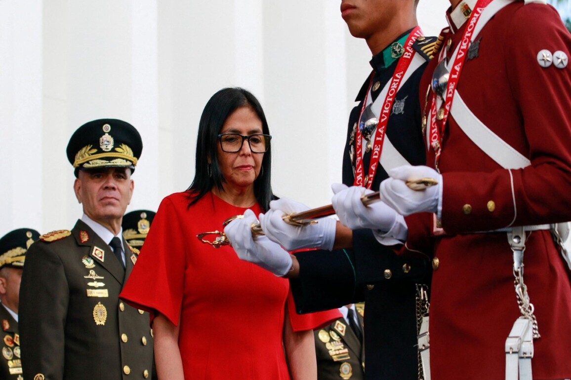 Venezuela's police and military pledge loyalty to interim President Delcy Rodriguez