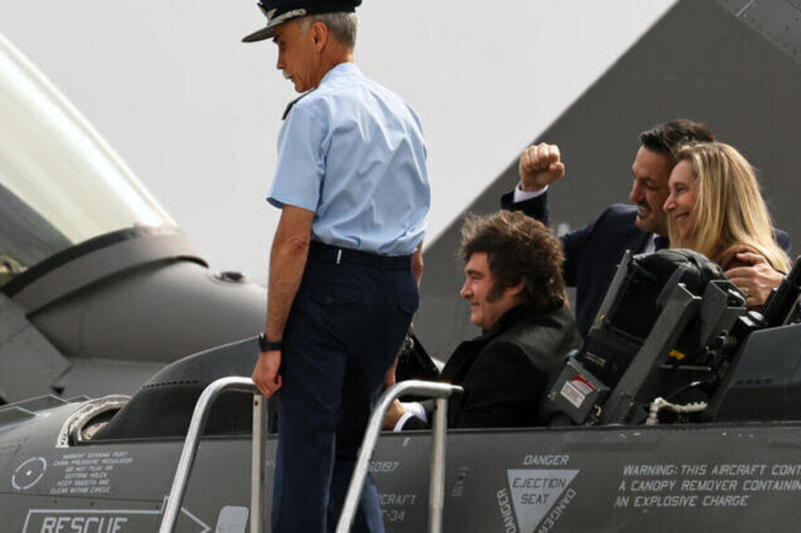 'Guardian angels': Milei welcomes Argentina's first F-16 fighter jets