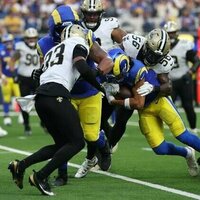 Rams WR Puka Nacua (ribs) exits vs. Saints but not badly hurt