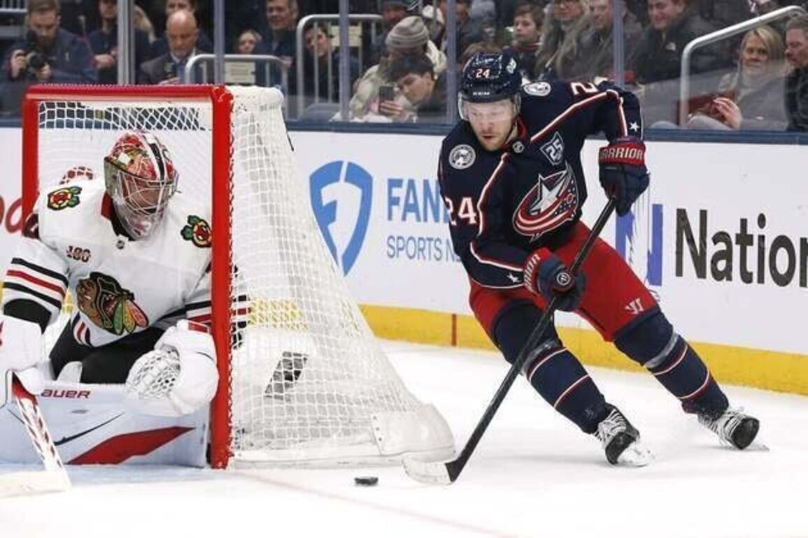Blue Jackets stay hot with season-sweep shutout over Blackhawks