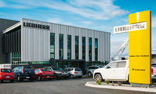 The new Liebherr New Zealand premises in East Tamaki