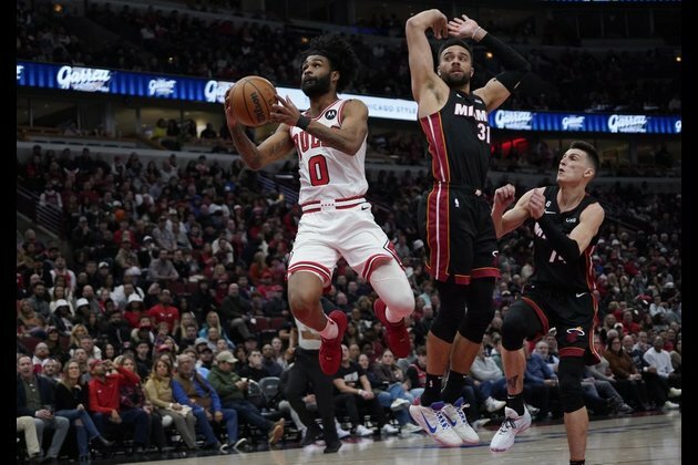 Bulls hold Heat at bay, earn 4th win in 5 games