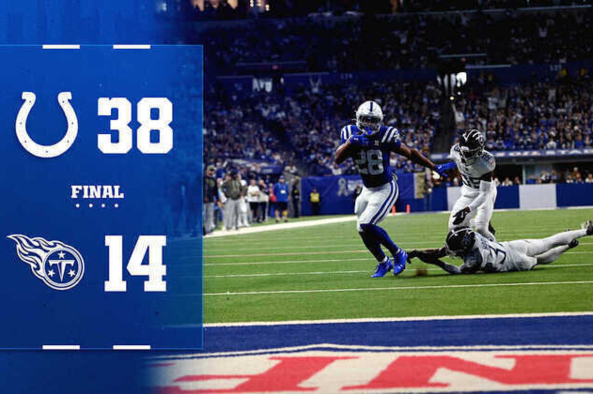 Jonathan Taylor, Colts offense steamroll Titans in Week 8 win