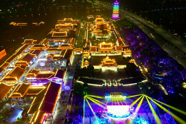 Xinhua Silk Road: China's Kunshan City holds Mid-Autumn Festival lantern show to promote cross-strait cultural exchanges