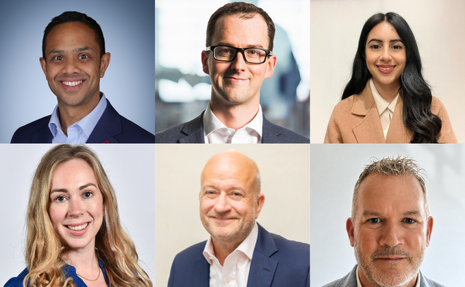(Top row L-R:) Chintan Gandhi, Calum Cooper and Priya Kainth (Bottom row L-R:) Charlotte Quarmby, Mike Bussey and Keith Hawker 