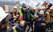  The Kyrgyz Republic showed the Kumtor gold mine in operation to journalists last week