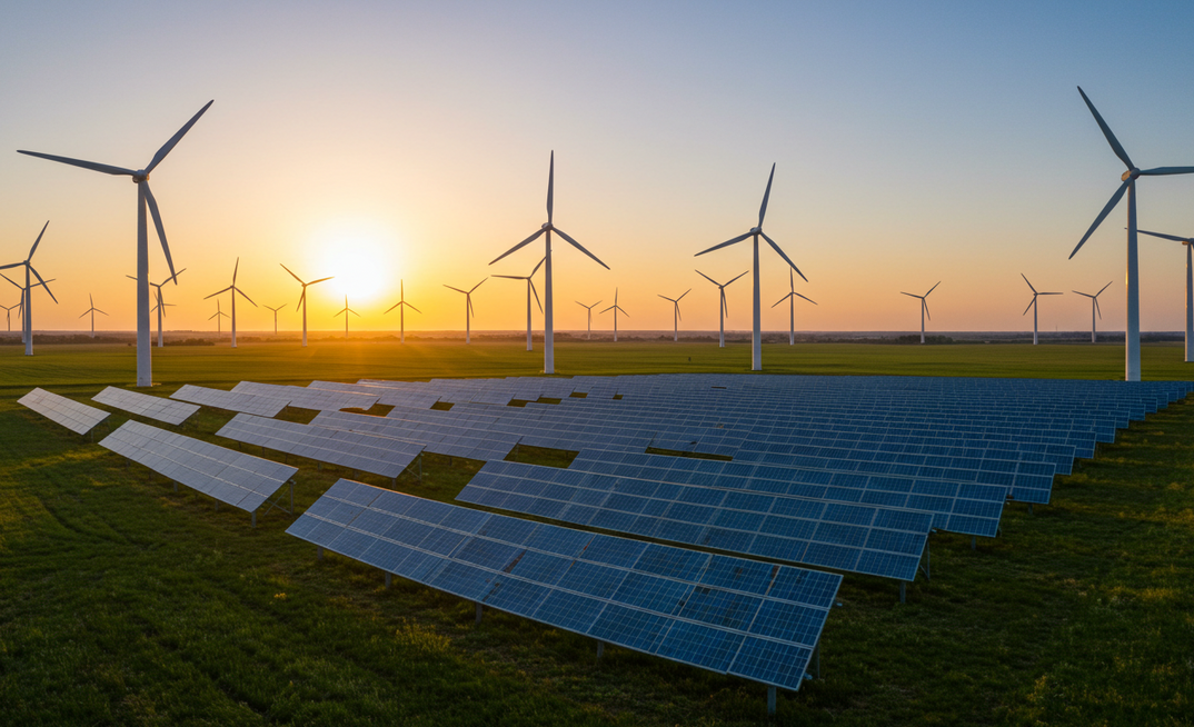 Energias renováveis solar fotovoltaica eólica