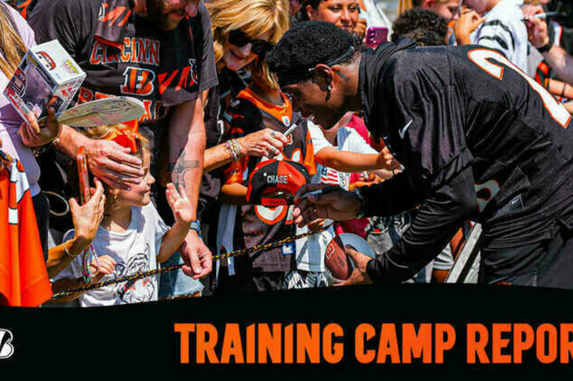 Training Camp Bengals Defense Opens With Heat On Day 1