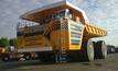 The Belaz 75710 dump truck