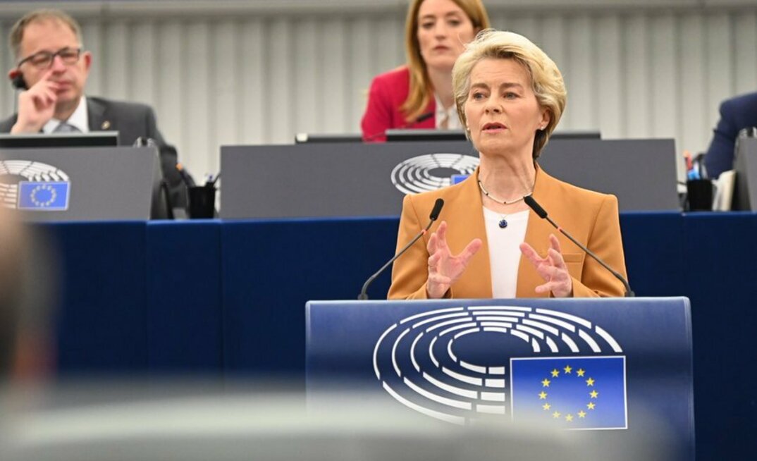 The act is expected to come into full force around the 15th of May. Photo: Ursula von der Leyen on X
