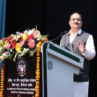 Union Health Minister J P Nadda presides over 3rd Foundation Day event of AIIMS Bilaspur