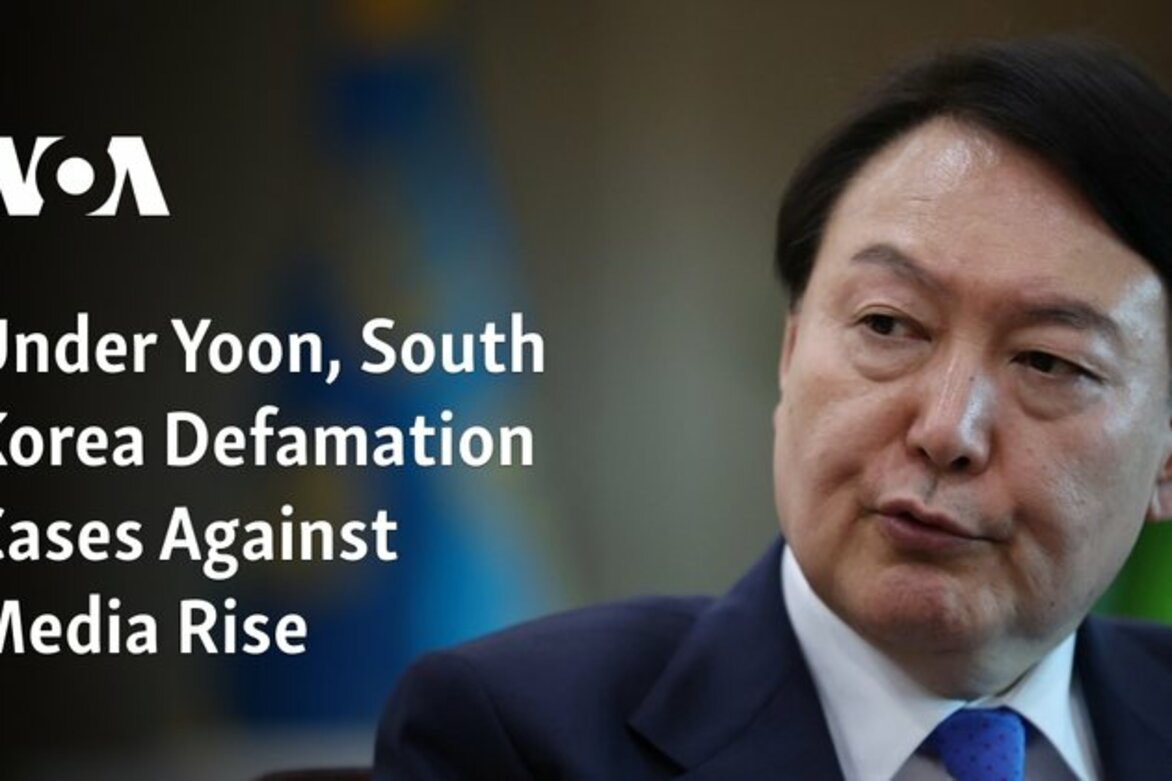 Under Yoon, South Korea Defamation Cases Against Media Rise