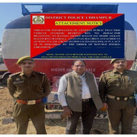 JK Police attach 40 lakh movable property of habitual bovine smuggler in Udhampur district