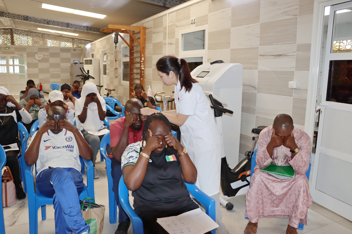 SENEGAL-DAKAR-CHINESE MEDICAL TEAM-TCM-TRAINING PROGRAM