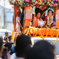 "Mamata Didi gone, TMC's exit certain": Delhi CM Rekha Gupta holds roadshow in Bengal