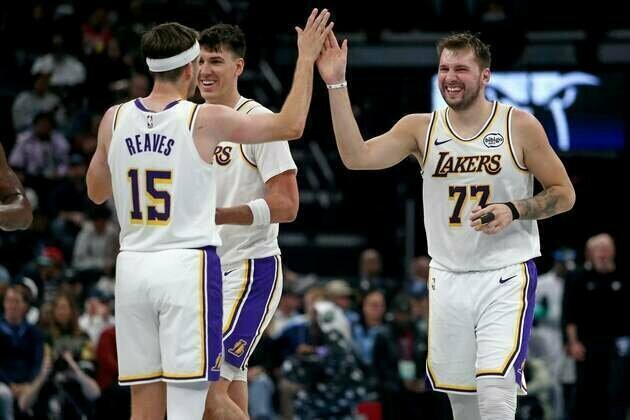 Lakers resting Luka Doncic, Austin Reaves against Trail Blazers