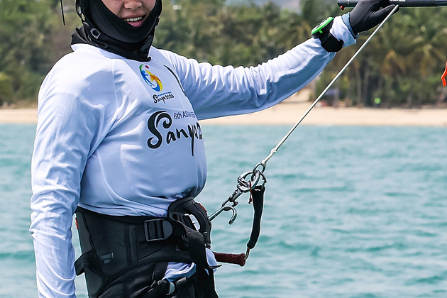 (SP)CHINA-HAINAN-SANYA-ASIAN BEACH GAMES-SAILING-FORMULA KITE WOMEN(CN)