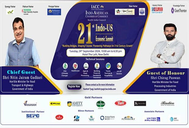 Indo American Chamber of Commerce North India Council Announces the 21st Indo-US Economic Summit