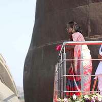 Gujarat: President Murmu visits Statue of Unity, pays tribute to Sardar Patel