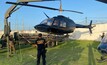  Helicóptero apreendido pela PF usados para abastecer garimpo ilegal/Divulgação