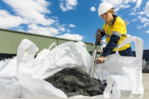 Tungsten concentate from Mt Carbine