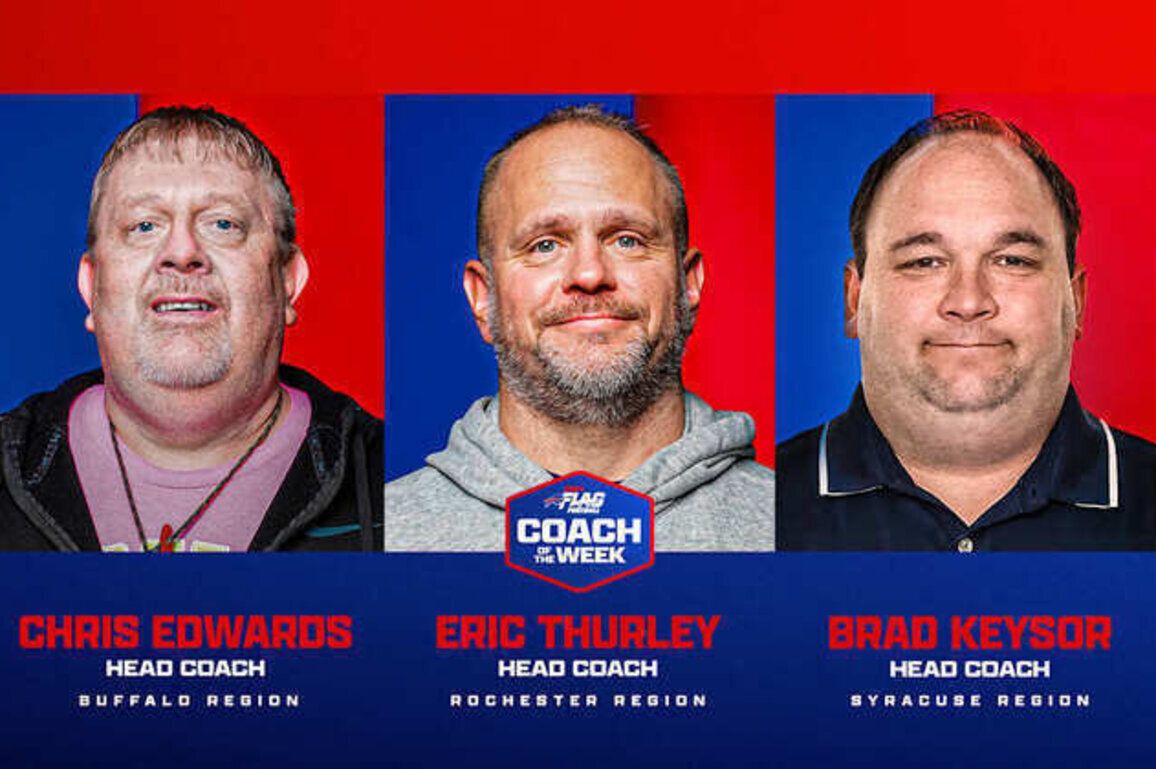 Buffalo Bills announce Week 1 girls flag football Coach of the Week