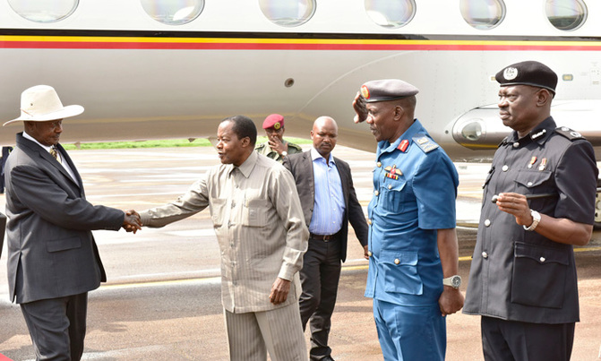 President Museveni returns from Addis Ababa President Museveni returns from Addis Ababa
