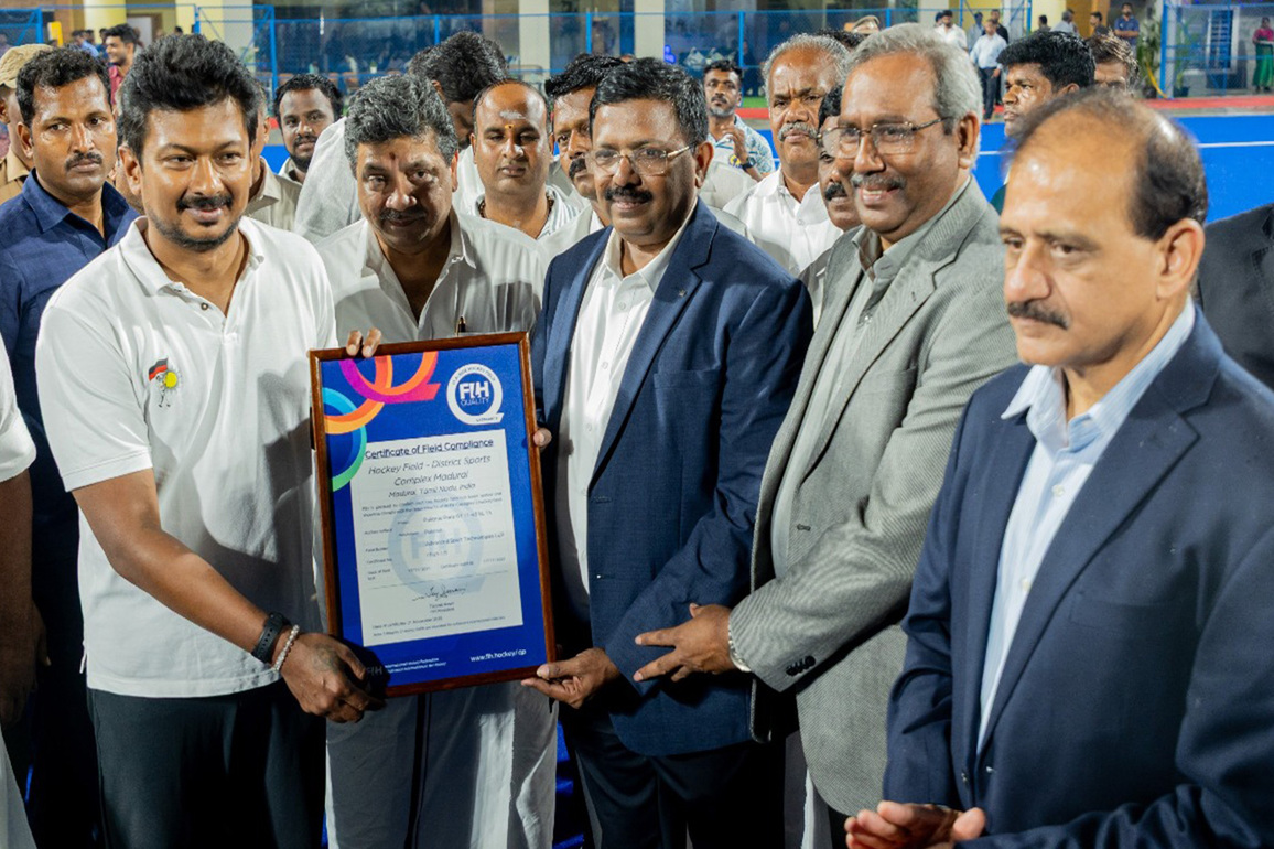 Madurai International Hockey Stadium inaugurated ahead of FIH Men's Junior Hockey World Cup
