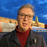 Defiant Serbian leader sends message to EU from Red Square (VIDEO)