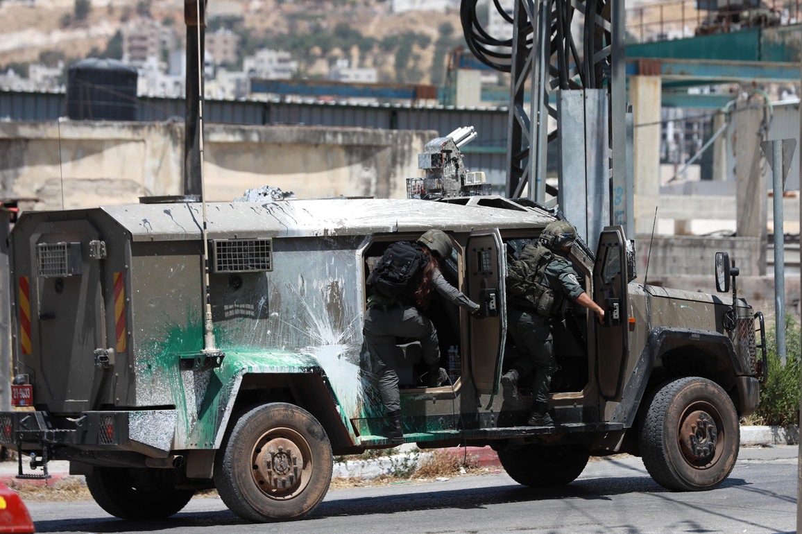 MIDEAST-NABLUS-ASKAR REFUGEE CAMP-ISRAELI RAID