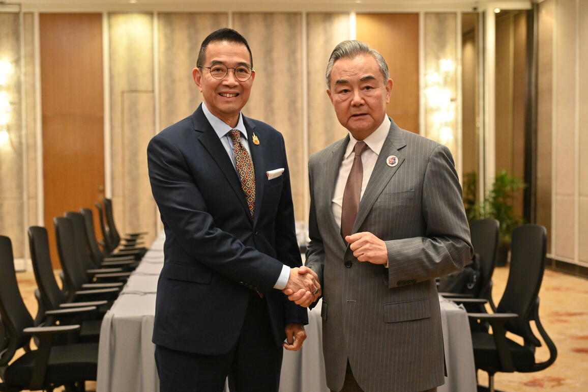 MALAYSIA-KUALA LUMPUR-CHINA-WANG YI-THAILAND-FM-MEETING